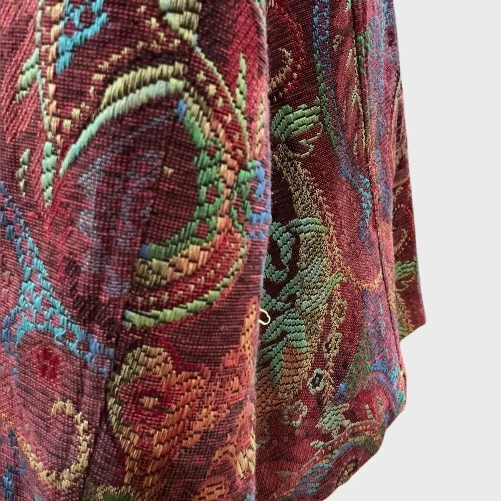 Coldwater Creek Vintage Tapestry Jacket Blazer